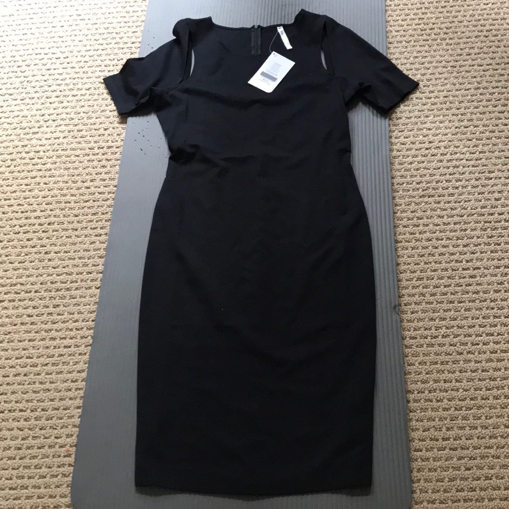 Black middy Dress